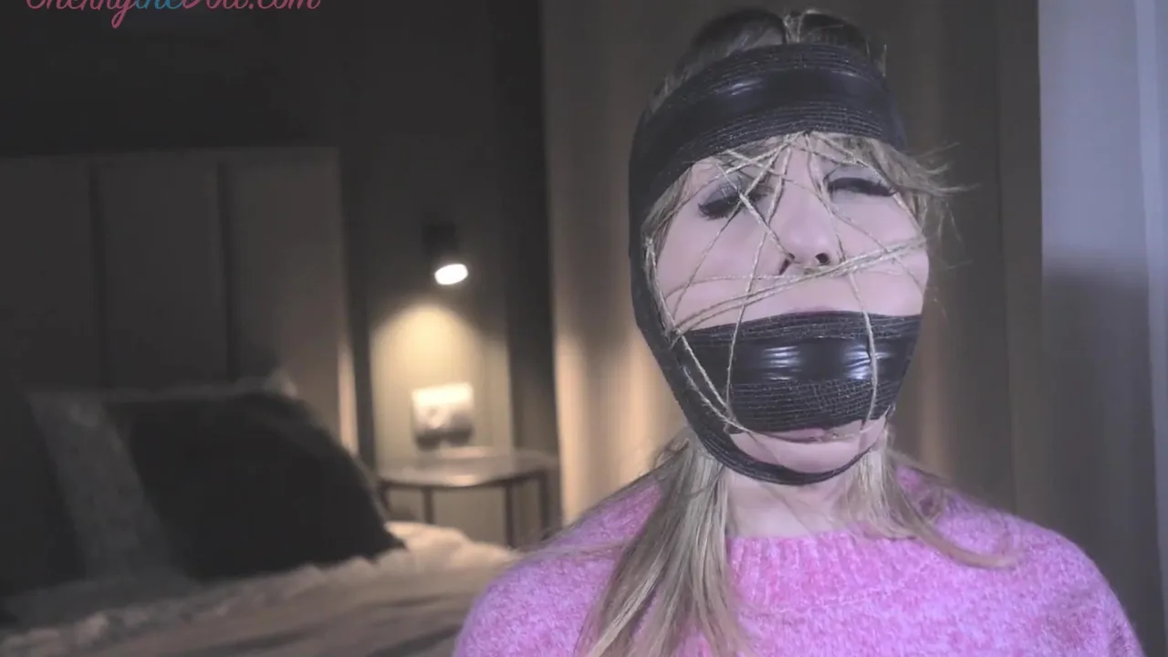 Preview supplied for Cherry English And Cherry The Doll In Bondage Hood