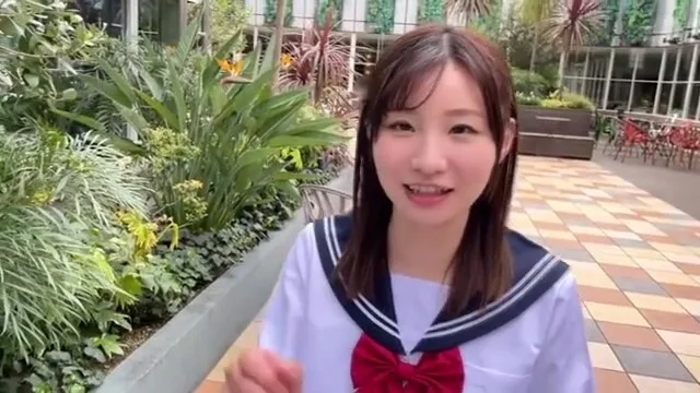 Preview supplied for 台湾ハーフ顔の制服美女が中年男と爽やかデート、ラブホでイチャイチャ