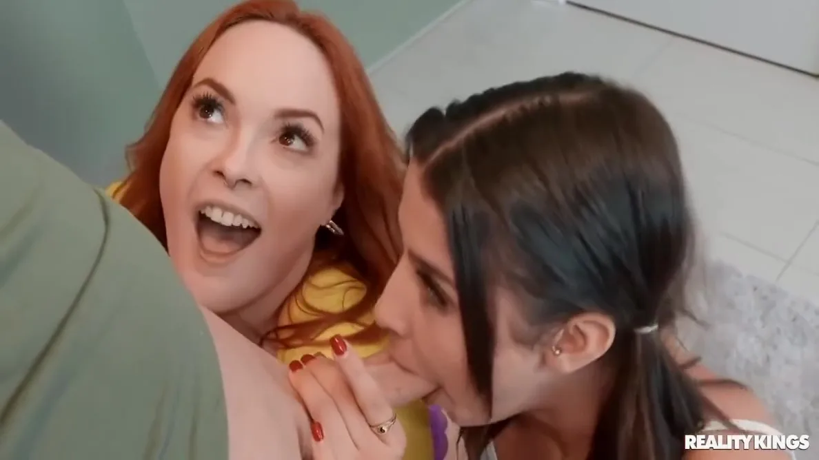 Preview supplied for Kylie Rocket And Summer Harts Double Blowjob Dirt By
