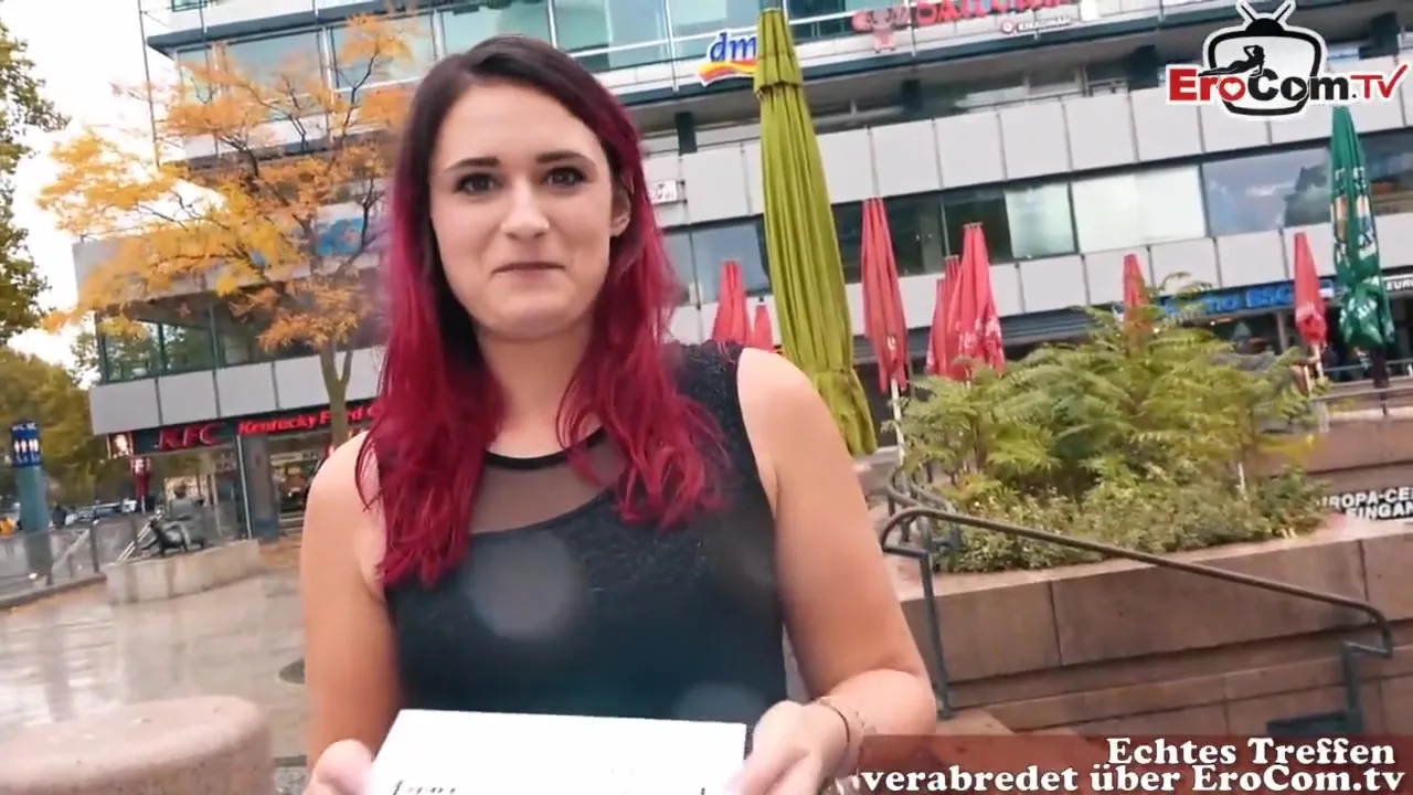 Preview supplied for German Redhead Student 18+ Teen 18+ Public Pickup Date Castig
