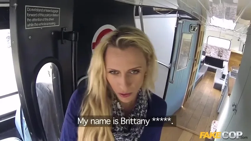 Preview supplied for Brittany Bardot - Copper Fucks Bus Driver In The Arse