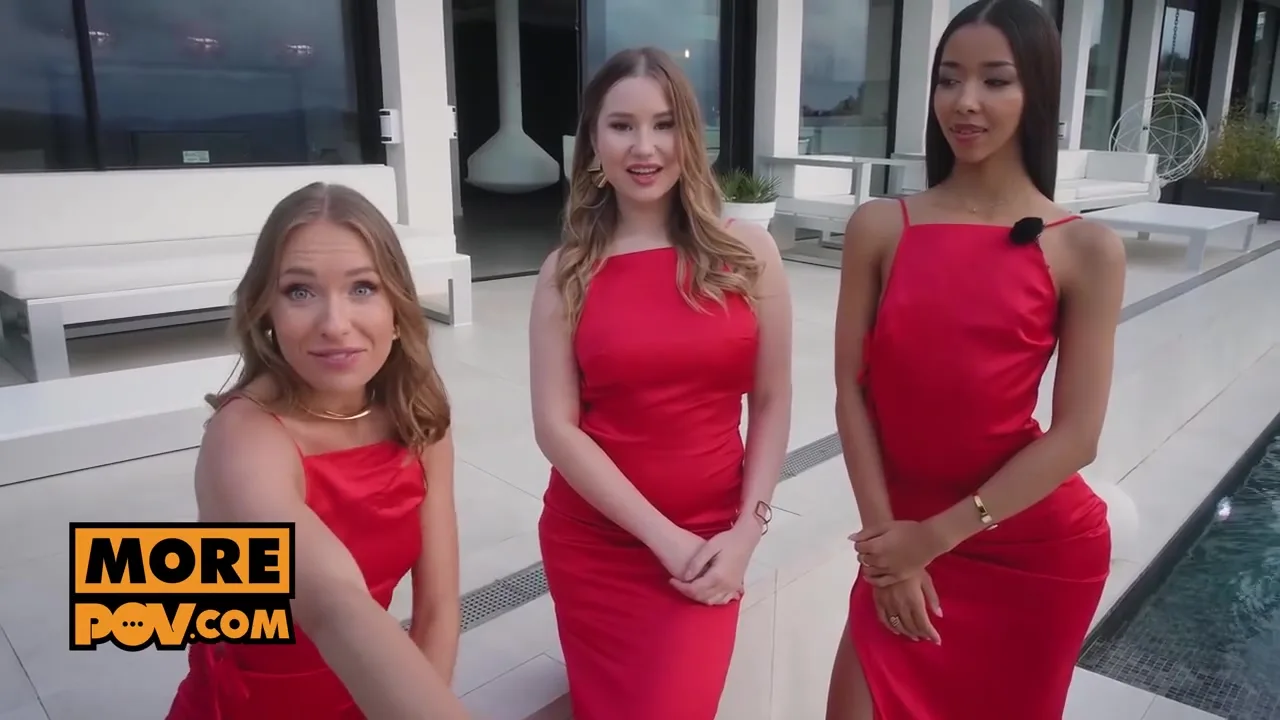Preview supplied for Fourway With Three Sexy Finalists Amalia, Angelika And Lia