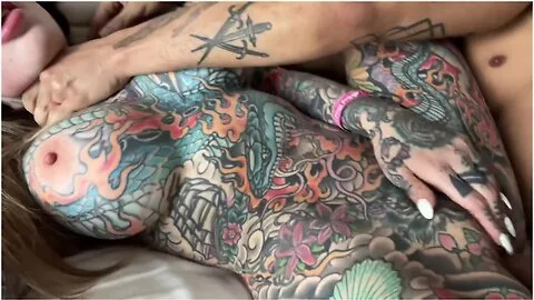 Preview supplied for Huge Boobs Goth Baddie Begs For Bbc Pounding - Tiger Lily - Derek Savage