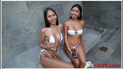 Preview supplied for I Met Two Hot Asian Influencers By The Pool It Turned Into A Pov Threesome