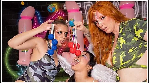Preview supplied for Lauren Phillips And Gia Derza Play Sexy Space Games