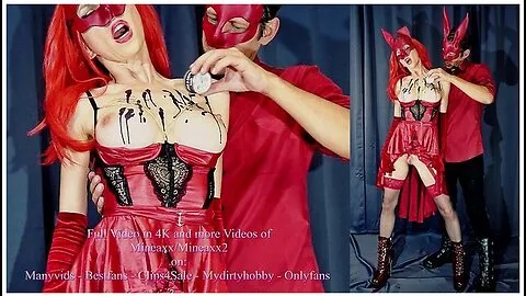 Preview supplied for Halloween Video Part 1 - Hot Wax On Hot Tits