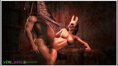 Preview supplied for The Huntress X Pyramid Head (dead By Daylight & Silent Hill)