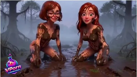 Preview supplied for Velma And Daphne Taking A Mud Bath