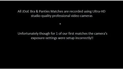 Preview supplied for Bra & Panties match (Strip Wrestling) w. Diaper loser FULL LENGTH Version