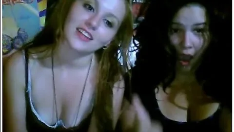 Preview supplied for Two friends flash their boobs on Omegle