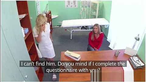Preview supplied for Euro nurse pussylicking lucky patients cunt