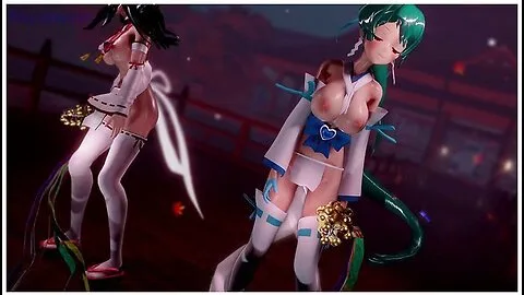 Preview supplied for 3d Hentai Music Video: W巫女の極楽浄土 Play: Tinyurl. Com/hentgame
