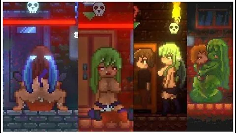 Preview supplied for [#01 Hentai Game Drain Mansion. Succbus Horror Pixel Animation Erotic Game