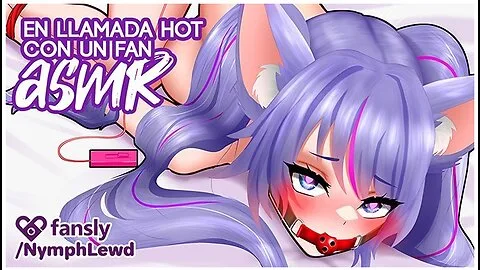 Preview supplied for Asmr On Hot Call With A Fan Nymph Lewd