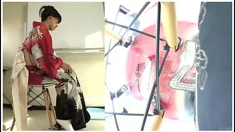 Preview supplied for Subtitled Japanese Kimono Pee Desperation Failure In Hd