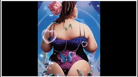Preview supplied for Ai Art Generated Goth Bbws Big Bottom Edition