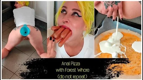 Preview supplied for Anal Pizza With Forest Whore (prolapse, Messy, Filthy, Dirty, Enema)