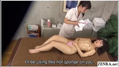 Preview supplied for Lesbian massage at secret Japanese clinic Subtitles