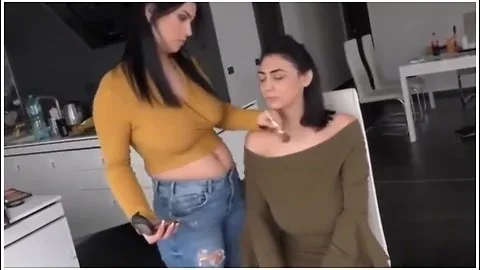 Preview supplied for Two girls suck big tits
