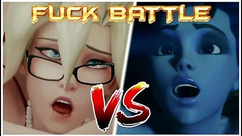 Preview supplied for [pmv] Widowmaker Vs Mercy - Fuck Battle - Rondoudou Media