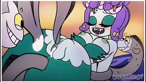 Preview supplied for Cuphead Cala Maria Boss Monster Mermaid Fucked
