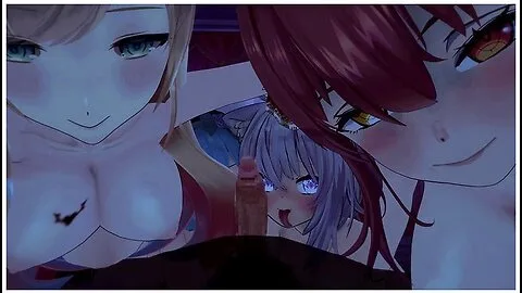 Preview supplied for Hololive Harem Fellatio