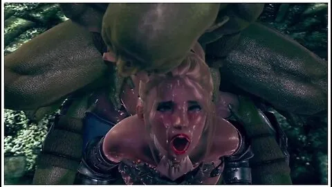 Preview supplied for Female Knight Lose To Monster Ork - .26