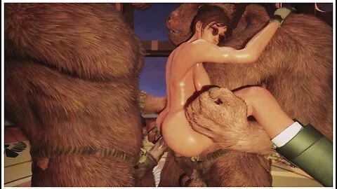 Preview supplied for Lara Croft Gangbang Furry Monster Cocks