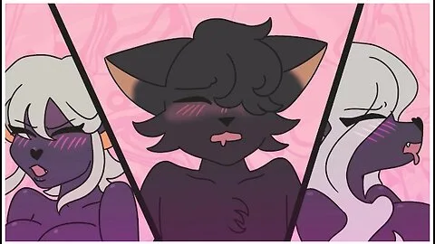 Preview supplied for Halloween Threesome (furry Hentai Animation)