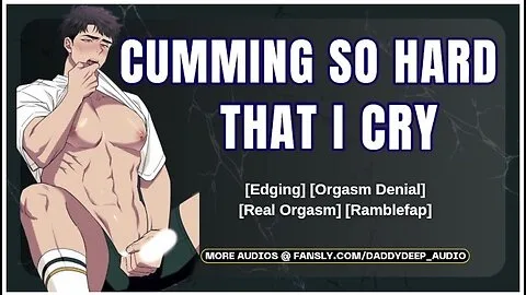 Preview supplied for Edging Until I Cry Like A Bitch Boy Male Moaning Audio Deep Voice Asmr