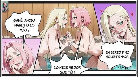 Preview supplied for Naruto Has A Great Threesome With Two Beautiful Ninjas At The Hot Springs