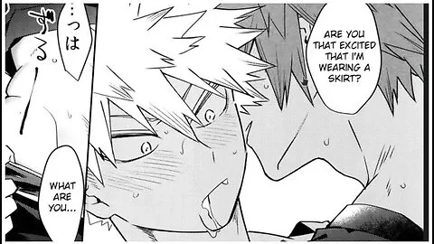Preview supplied for Mha Bakugo X Kirishima