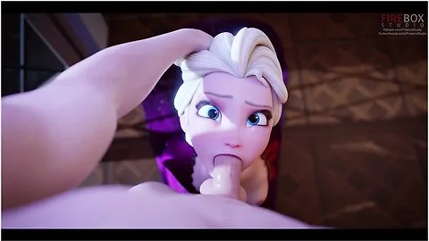 Preview supplied for Elsa Gets Mouth Full Of Cum Down Her Throat