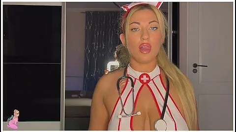 Preview supplied for Pretty Blonde Busty Nurse Eye Contact - Blonde Nurse