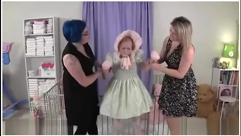 Preview supplied for Lesbian Diaper Bondage
