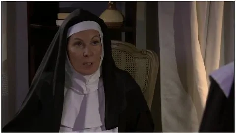 Preview supplied for Horny nun having lesbian sex with a hot bitch