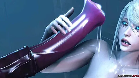 Preview supplied for Training Day 2: Expanded - Samus Aran Fucks Alien Monsters With Huge Dicks