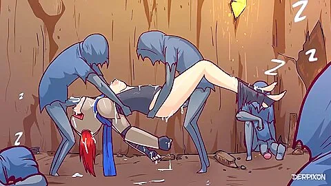 Preview supplied for Fandel Tales - Elf, Mage And Warrior Gangbanged By Dungeon Monsters