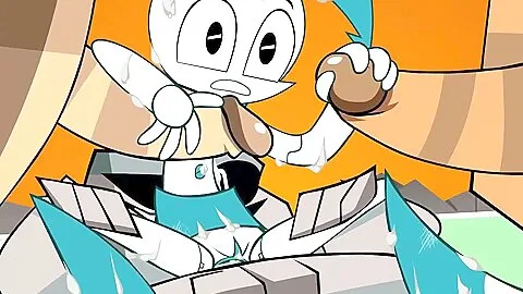 Preview supplied for What What In The Robot - Jenny Double Penetrated By Rock Monsters