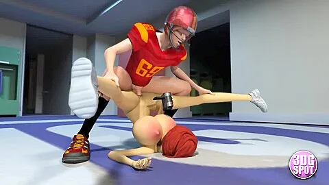 Preview supplied for Cram Skul Xtra Credit - Football Player Pile Drivers Busty Teacher