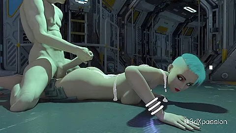 Preview supplied for Nexus 3: Kryon - Backdoor Best Sex With Female Android In Sci-fi Corridor