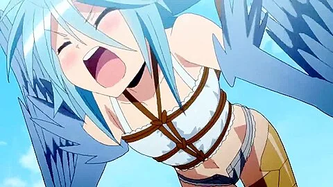 Preview supplied for Dude Hangs On To A Pair Of Giant Boobs While Monsters Fight