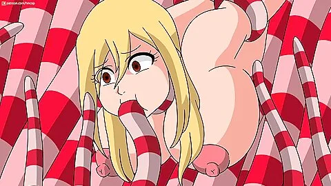 Preview supplied for Lucy Heartfilia Is Tentacle Banged By Xmas Present