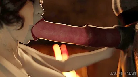 Preview supplied for Dinner At Castle Dimitrescu - Busty Mature Vampire Fucks Minotaur