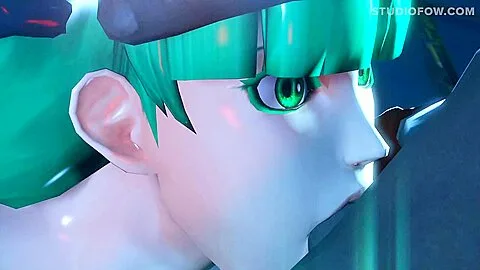 Preview supplied for Succubus Morrigan Aensland Gets Her Throat Fucked Deep