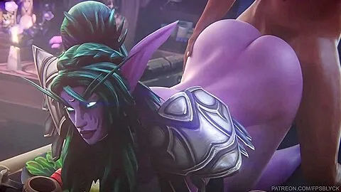 Preview supplied for Tyrande Whisperwind From Warcraft Fucked In 3d Porn Compilation