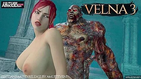 Preview supplied for 3d Animation Monster Sex With A Redhead Big Tits Babe