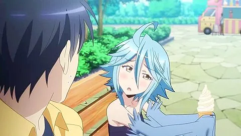 Preview supplied for Serpent Babe Fights With Bird Lady And Her Anime Titties Pop Out
