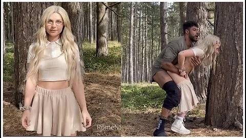 Preview supplied for Creampie In The Forest Pounding A Cutie Until Her Legs Shake