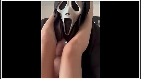 Preview supplied for Ghost Face takes virginity in cosplay MILF POV with vertical fun